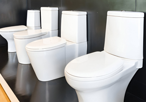 white ceramic toilet bowls